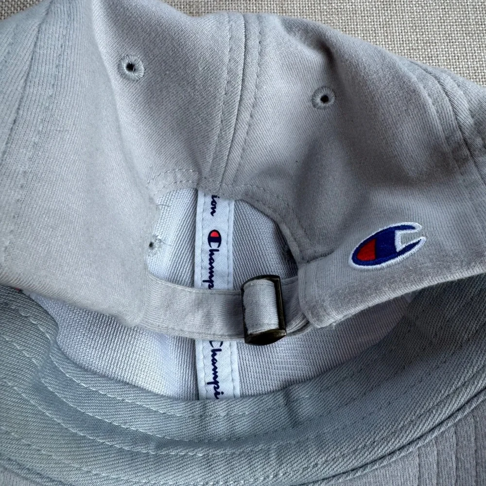 Champion Mens Gray Cotton Adjustable Dad Hat Baseball Cap OSFA